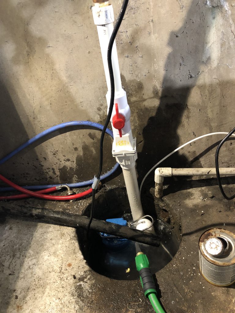 Sump pump near Knoxville, TN by Ryan R. (Check-in #6866)