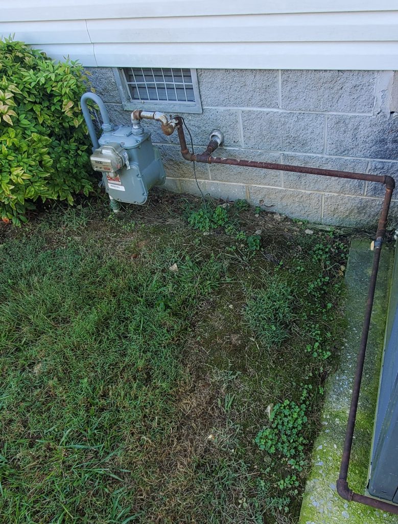 Gas line to stove near Knoxville, TN by Charlie M. (Check-in #7085)
