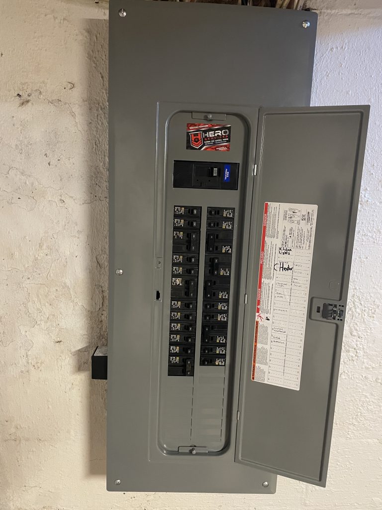 Electrical Panel Update Near Clinton, TN By Nate H. (Check-in #7112)