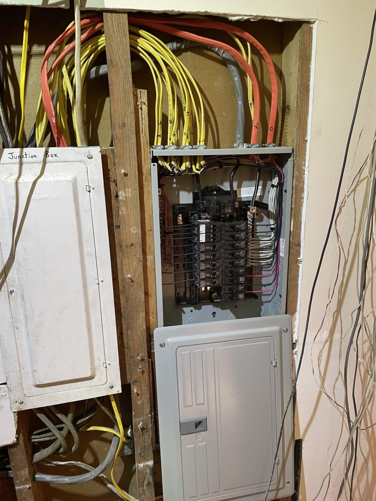 Electrical sub panel replacement near Knoxville, TN by Nate H. (Check-in #7304)