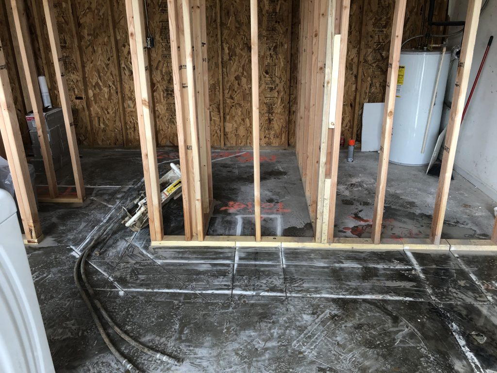 Plumbing addition rough in by Daniel Harmon