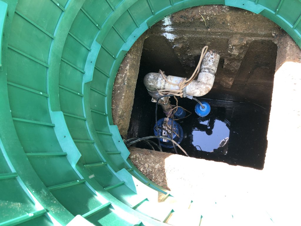 Sewage Pump Near Knoxville, TN By Jordan W. (Check-in #8175)